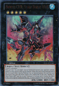 Number C101: Silent Honor DARK [LVAL-EN046] Ultra Rare - POKÉ JEUX