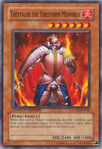 Thestalos the Firestorm Monarch [GLD2-EN008] Common - POKÉ JEUX