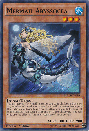 Mermail Abyssocea [MP14-EN016] Common - POKÉ JEUX