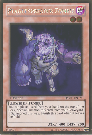 Plaguespreader Zombie [PGLD-EN074] Gold Rare - POKÉ JEUX