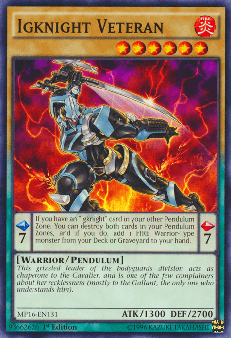 Igknight Veteran [MP16-EN131] Common - POKÉ JEUX