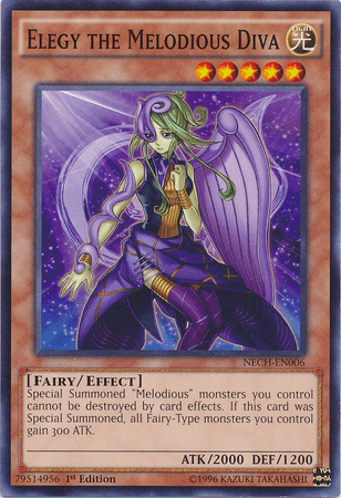 Elegy the Melodious Diva [NECH-EN006] Common - POKÉ JEUX