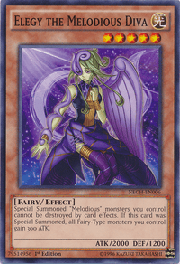 Elegy the Melodious Diva [NECH-EN006] Common - POKÉ JEUX