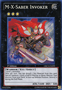 M-X-Saber Invoker [ORCS-EN099] Secret Rare - POKÉ JEUX