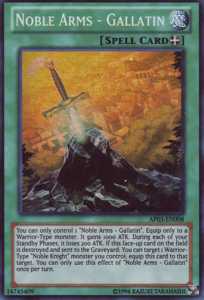 Noble Arms - Gallatin [AP03-EN008] Super Rare - POKÉ JEUX