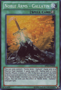 Noble Arms - Gallatin [AP03-EN008] Super Rare - POKÉ JEUX