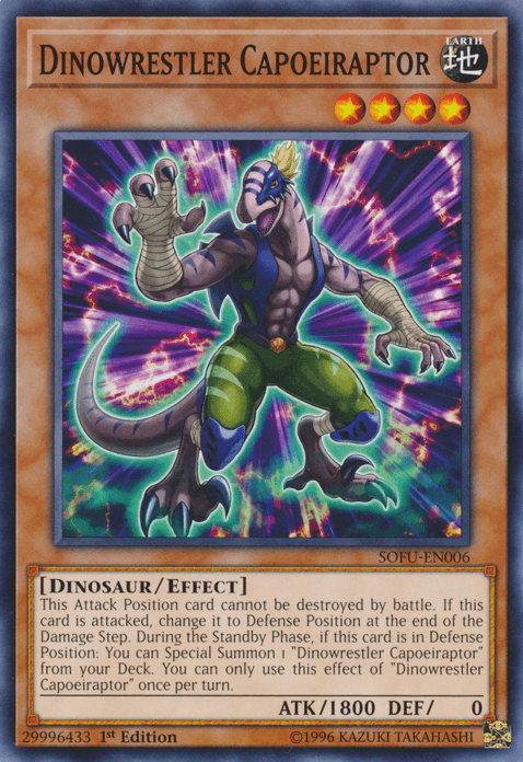 Dinowrestler Capoeiraptor [SOFU-EN006] Common - POKÉ JEUX