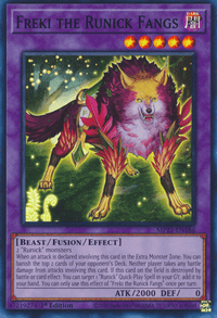 Freki the Runick Fangs [MP23-EN186] Super Rare - POKÉ JEUX