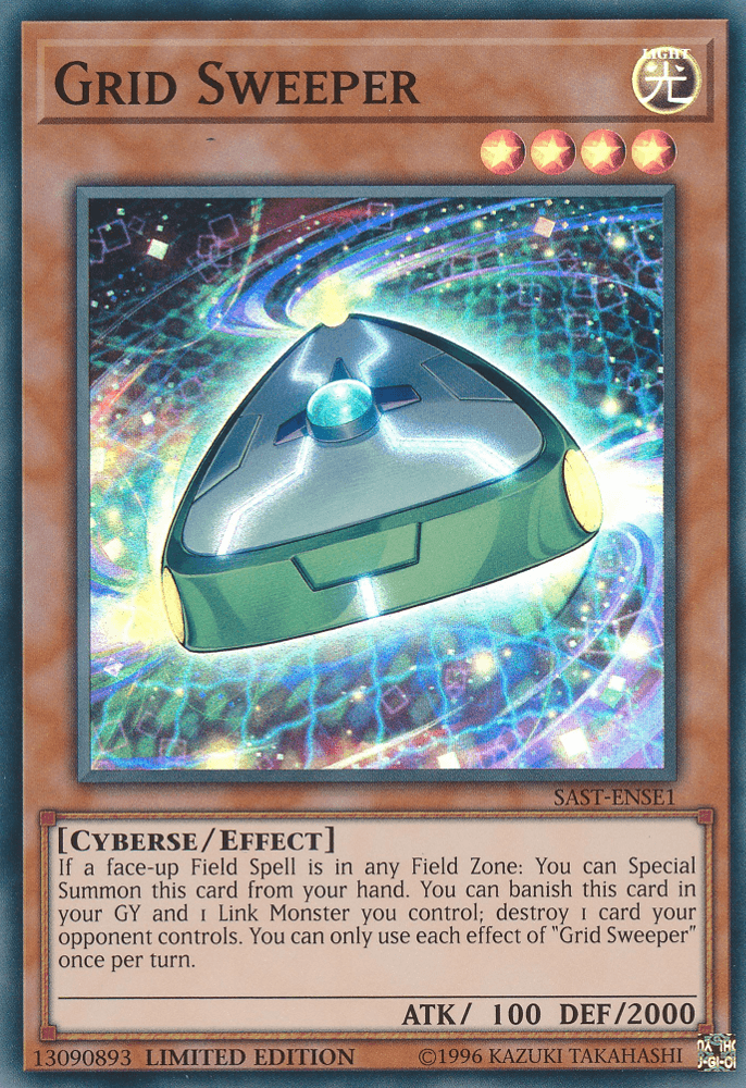 Grid Sweeper [SAST-ENSE1] Super Rare - POKÉ JEUX