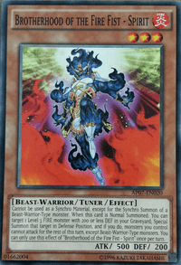Brotherhood of the Fire Fist - Spirit [AP07-EN020] Common - POKÉ JEUX
