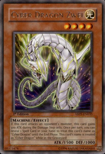 Cyber Dragon Zwei [ABPF-EN035] Rare - POKÉ JEUX