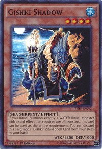 Gishki Shadow [THSF-EN042] Super Rare - POKÉ JEUX