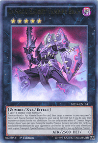 Crimson Knight Vampire Bram [MP14-EN164] Ultra Rare - POKÉ JEUX