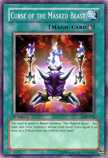 Curse of the Masked Beast [LON-016] Common - POKÉ JEUX