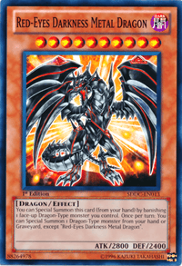 Red-Eyes Darkness Metal Dragon [SDDC-EN013] Common - POKÉ JEUX