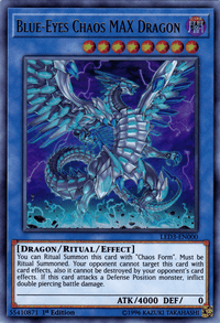 Blue-Eyes Chaos MAX Dragon [LED3-EN000] Ultra Rare - POKÉ JEUX