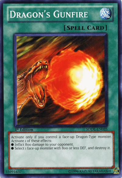 Dragon's Gunfire [SDDL-EN025] Common - POKÉ JEUX