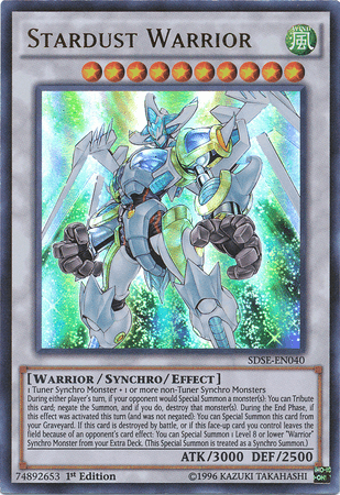 Stardust Warrior [SDSE-EN040] Ultra Rare - POKÉ JEUX