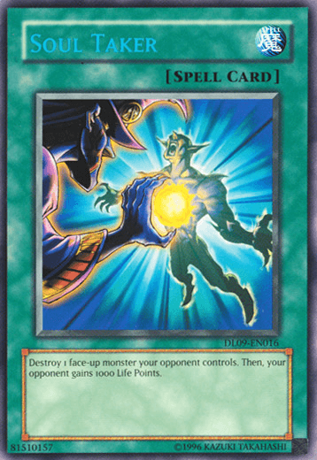 Soul Taker (Blue) [DL09-EN016] Rare - POKÉ JEUX