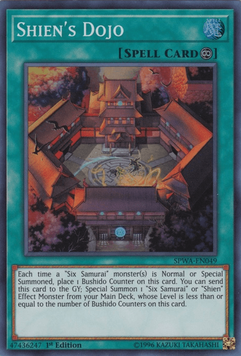 Shien's Dojo [SPWA-EN049] Super Rare - POKÉ JEUX