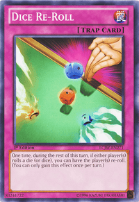 Dice Re-Roll [LCJW-EN271] Common - POKÉ JEUX