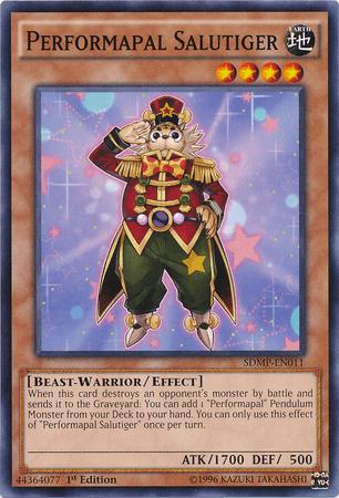 Performapal Salutiger [SDMP-EN011] Common - POKÉ JEUX