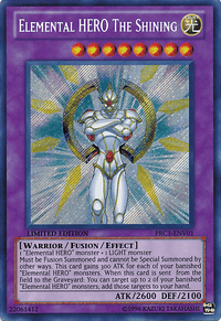 Elemental Hero The Shining [PRC1-ENV01] Secret Rare - POKÉ JEUX