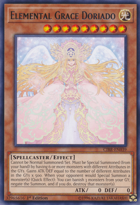 Elemental Grace Doriado [CIBR-EN039] Rare - POKÉ JEUX
