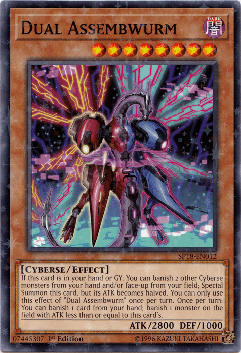 Dual Assembwurm [SP18-EN012] Starfoil Rare - POKÉ JEUX