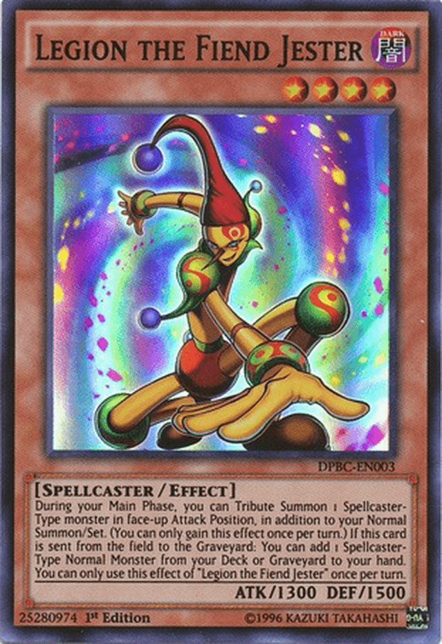 Legion the Fiend Jester [DPBC-EN003] Super Rare - POKÉ JEUX