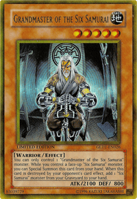Grandmaster of the Six Samurai [GLD1-EN026] Gold Rare - POKÉ JEUX