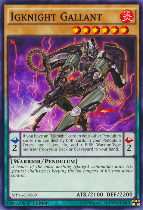 Igknight Gallant [MP16-EN069] Common - POKÉ JEUX