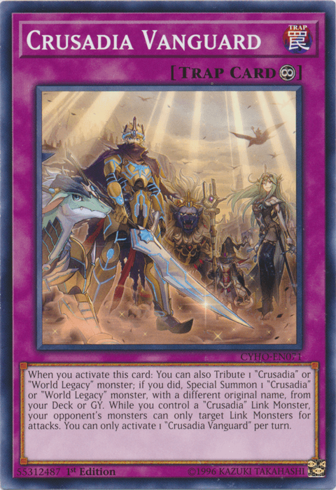 Crusadia Vanguard [CYHO-EN071] Common - POKÉ JEUX