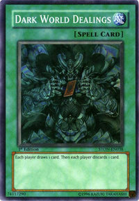 Dark World Dealings [STON-EN038] Super Rare - POKÉ JEUX
