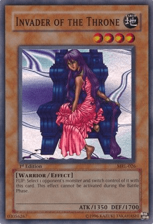 Invader of the Throne [MRL-026] Super Rare - POKÉ JEUX