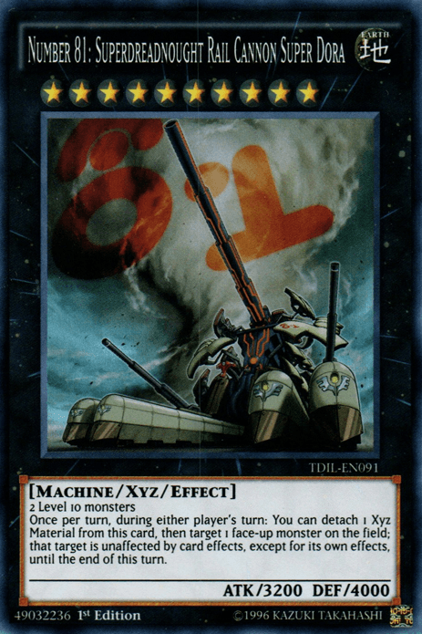 Number 81: Superdreadnought Rail Cannon Super Dora [TDIL-EN091] Super Rare - POKÉ JEUX