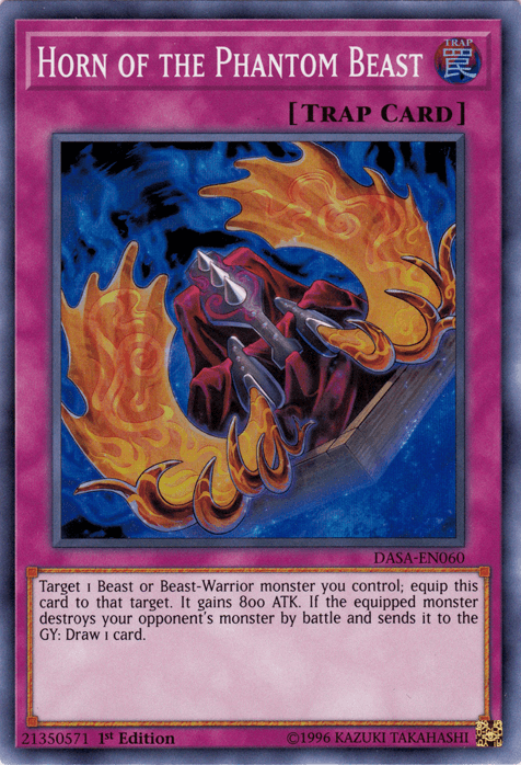 Horn of the Phantom Beast [DASA-EN060] Super Rare - POKÉ JEUX