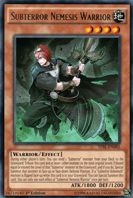 Subterror Nemesis Warrior [TDIL-EN082] Rare - POKÉ JEUX