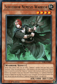 Subterror Nemesis Warrior [TDIL-EN082] Rare - POKÉ JEUX