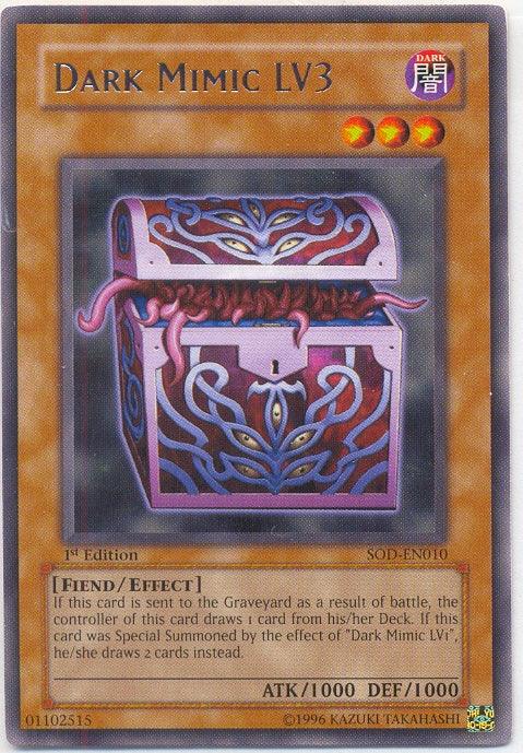 Dark Mimic LV3 [SOD-EN010] Rare - POKÉ JEUX