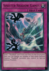Sinister Shadow Games [DUEA-EN072] Ultra Rare - POKÉ JEUX