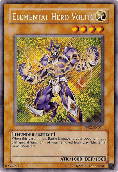 Elemental Hero Voltic [PP02-EN014] Secret Rare - POKÉ JEUX