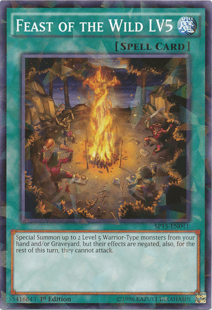 Feast of the Wild LV5 [SP15-EN041] Shatterfoil Rare - POKÉ JEUX