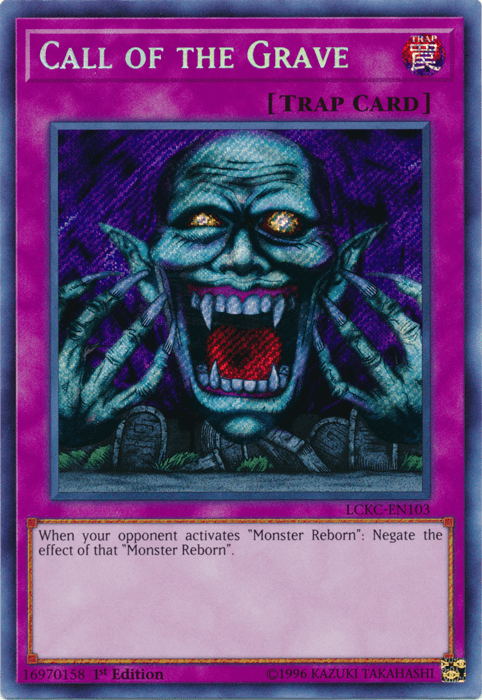 Call of the Grave [LCKC-EN103] Secret Rare - POKÉ JEUX