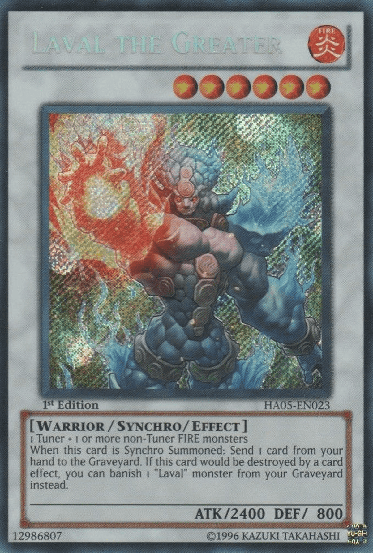 Laval the Greater [HA05-EN023] Secret Rare - POKÉ JEUX