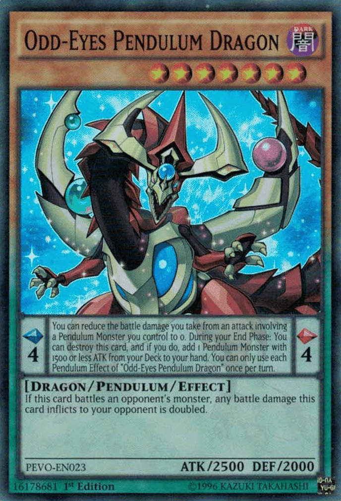 Odd-Eyes Pendulum Dragon [PEVO-EN023] Super Rare - POKÉ JEUX