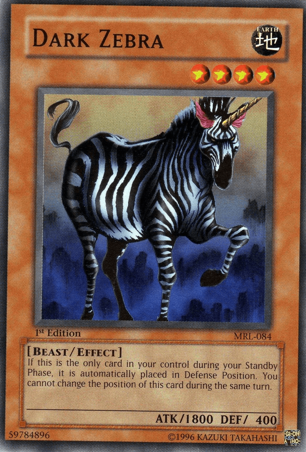 Dark Zebra [MRL-084] Common - POKÉ JEUX