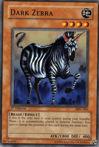 Dark Zebra [MRL-084] Common - POKÉ JEUX