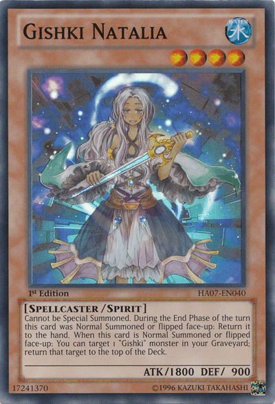 Gishki Natalia [HA07-EN040] Super Rare - POKÉ JEUX