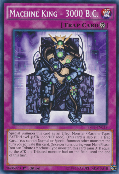 Machine King - 3000 B.C. [SR03-EN035] Common - POKÉ JEUX